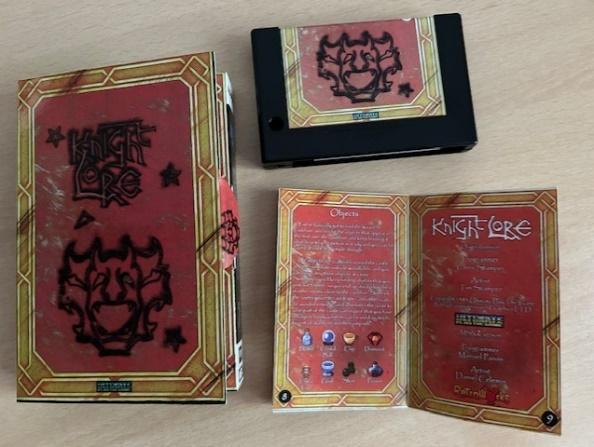 Otwarte instrukcje i pudełka gier na MSX