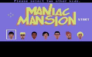 Gry z dzieciństwa kustoszamana, czyli w co mały Aruś grał na swoich komputerach. Maniac Mansion.