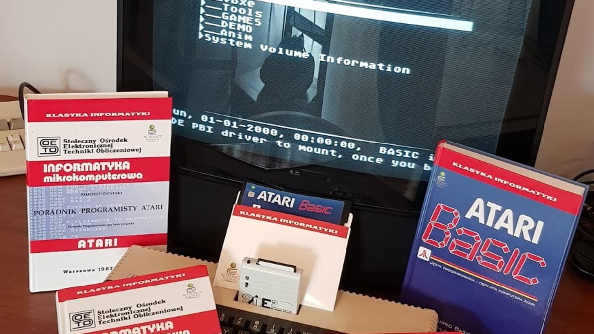 Wznowienia książek o małym Atari